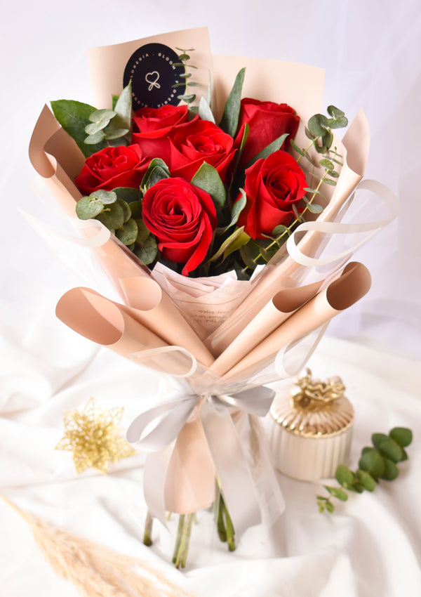 Ramo PREMIUM Love - 6 rosas